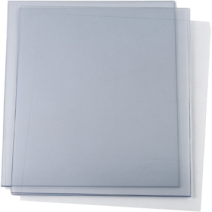 Hard Foil, A4, sheet 210x297 mm, thickness 190 my, 5 sheet/ 1 pack
