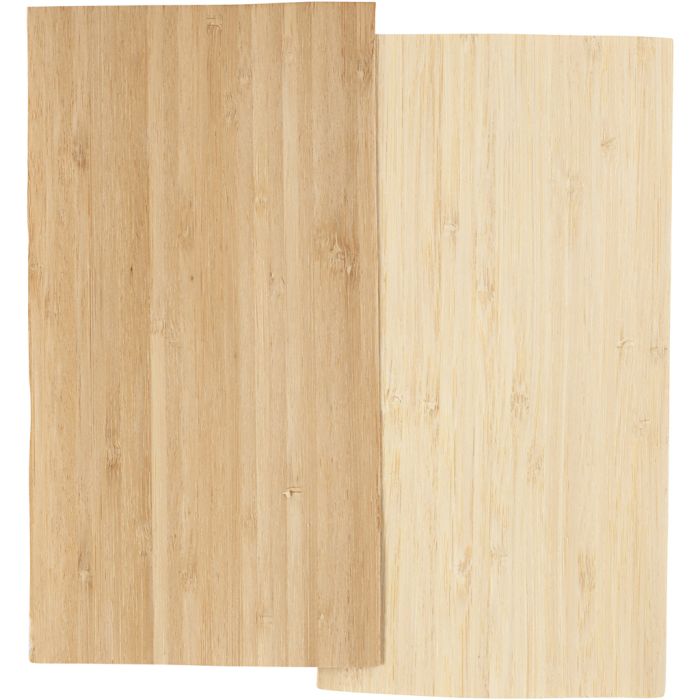 Bamboo Veneer, sheet 12x22 cm, thickness 0,75 mm, 2 sheet/ 1 pack