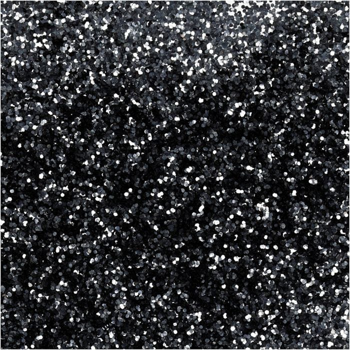 Bio Sparkles, dia. 0,4 mm, black, 10 g/ 1 tub