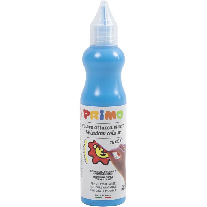 Window Paint, blue, 75 ml/ 1 bottle