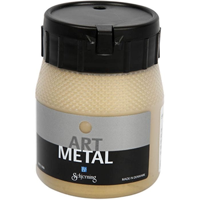 Craft Paint Metallic, light gold(5102), 250 ml/ 1 bottle