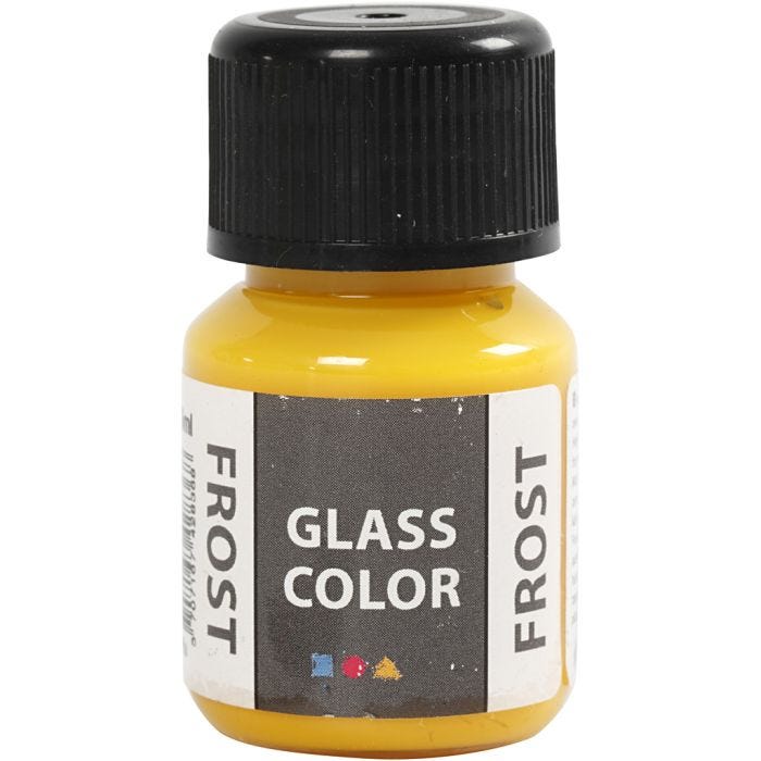 Glass Color Frost, yellow, 30 ml/ 1 bottle