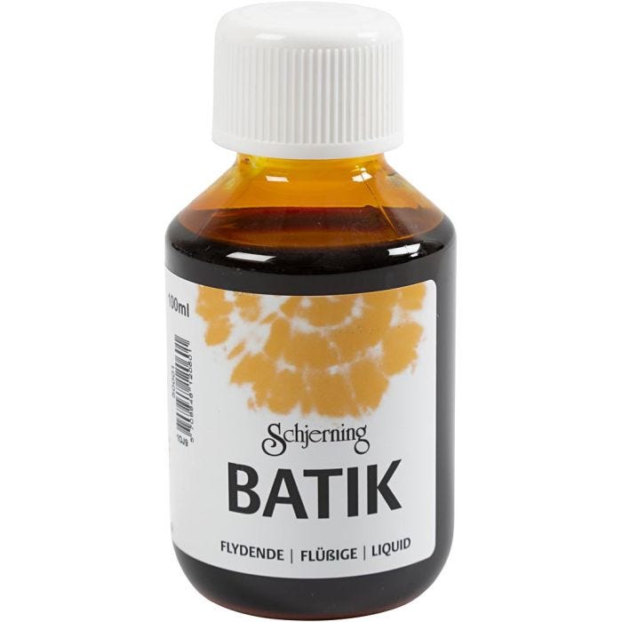 Batik dye, corn yellow, 100 ml/ 1 bottle