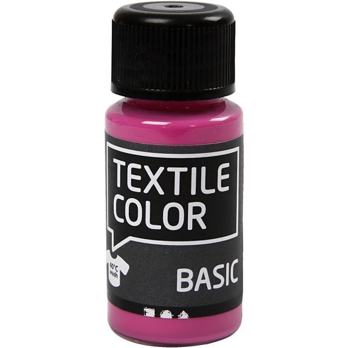 Textile Color, pink, 50 ml/ 1 bottle