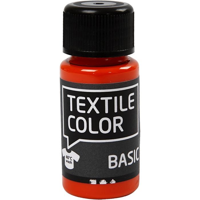 Textile Color, orange, 50 ml/ 1 bottle