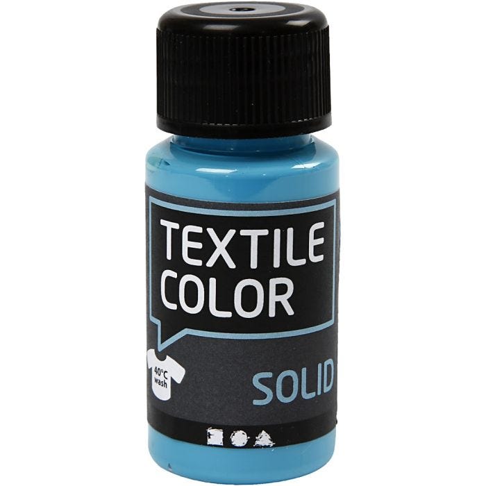 Textile Solid, opaque, turquoise blue, 50 ml/ 1 bottle