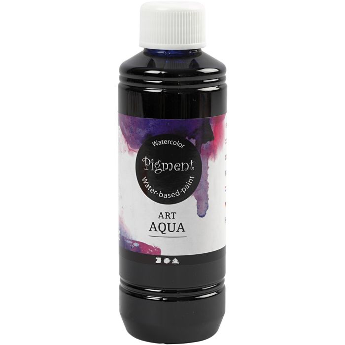 Liquid WaterColour, navy blue, 250 ml/ 1 bottle