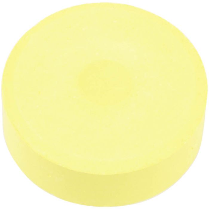Watercolours, H: 16 mm, dia. 44 mm, yellow, 6 pc/ 1 pack