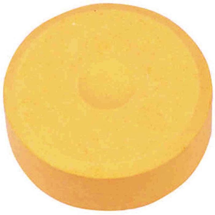 Watercolours, H: 16 mm, dia. 44 mm, light orange, 6 pc/ 1 pack