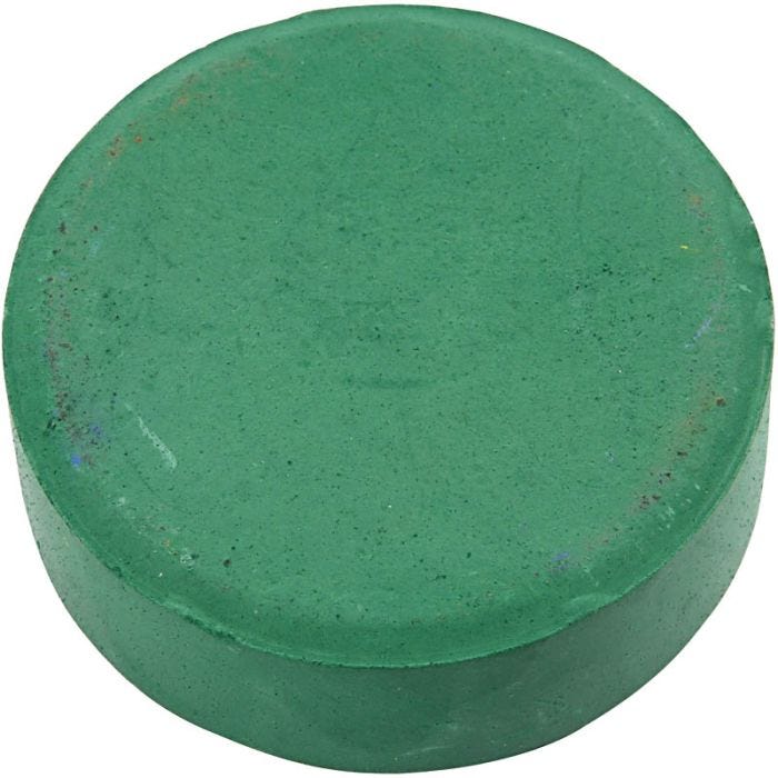 Watercolours, H: 19 mm, dia. 57 mm, dark green, 6 pc/ 1 pack