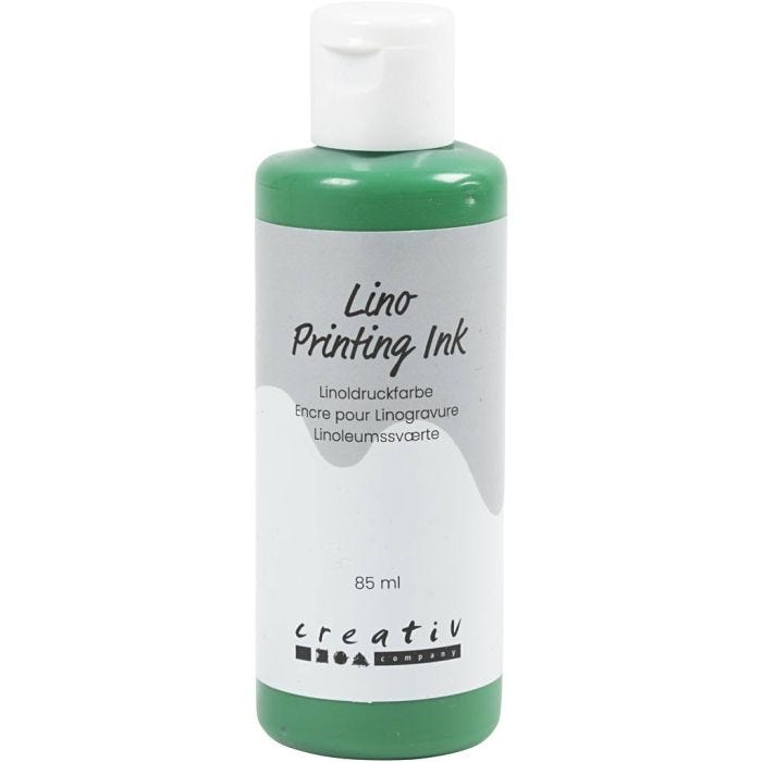 Lino Printing Ink, green, 85 ml/ 1 bottle