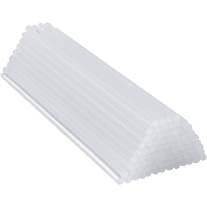 Glue Sticks Mini, L: 25 cm, dia. 7 mm, 80 pc/ 1 pack