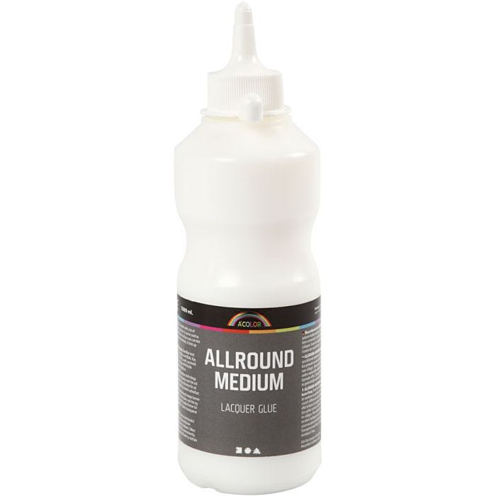 All-round medium adhesive lacquer, 500 ml/ 1 bottle