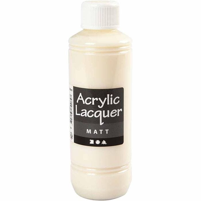 Acrylic lacquer, matt, 250ml/ 1 bottle