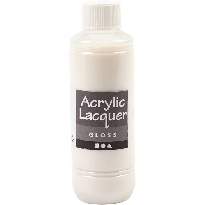 Acrylic Lacquer, glossy, 250 ml/ 1 bottle