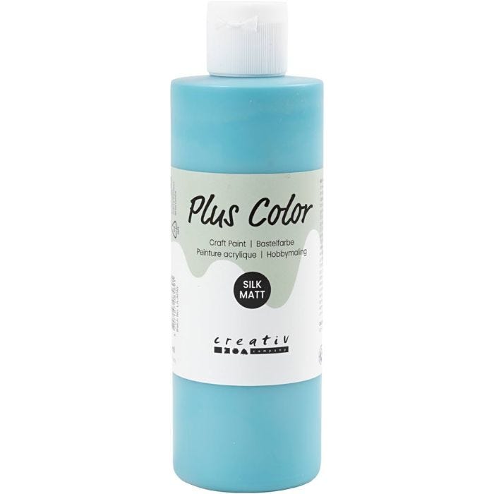 Plus Color Craft Paint, turquoise, 250 ml/ 1 bottle