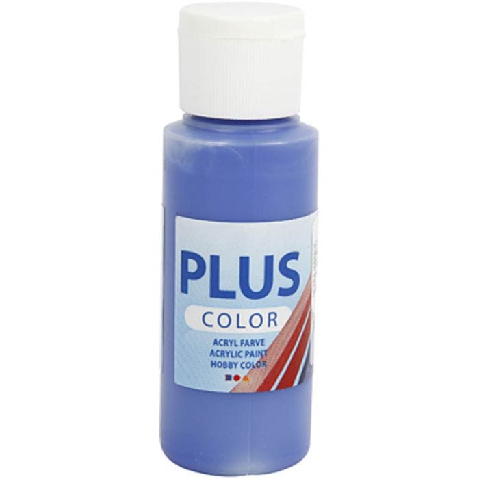 Plus Color Craft Paint, ultra marine, 60 ml/ 1 bottle