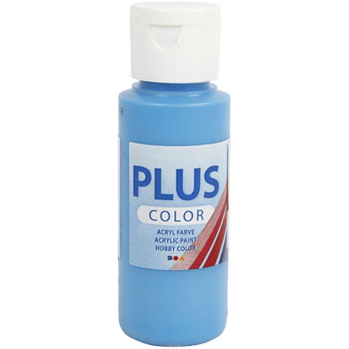 Plus Color Craft Paint, ocean blue, 60ml/ 1 bottle