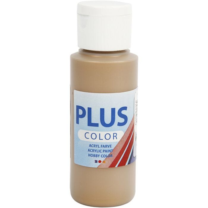 Plus Color Craft Paint, antique gold, 60 ml/ 1 bottle