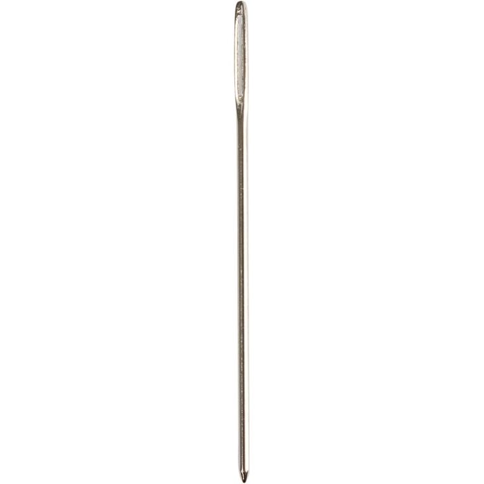 Cross Stitch Needles, Length of eye: 9mm , no. 18, L: 50 mm, with blunt tip, 25 pc/ 1 pack