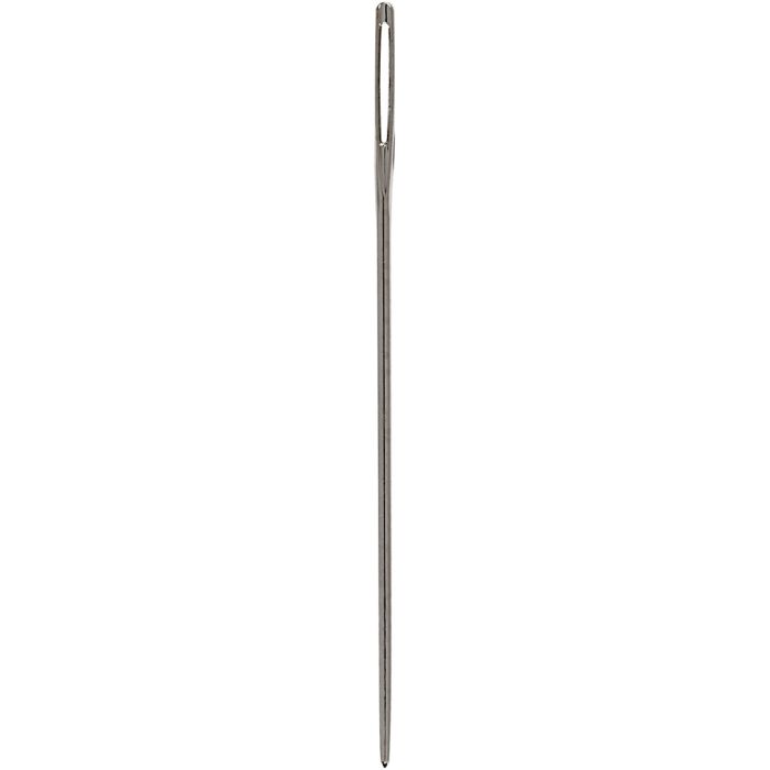 Cross Stitch Needles, Length of eye: 6mm , no. 24, L: 36 mm, with blunt tip, 25 pc/ 1 pack