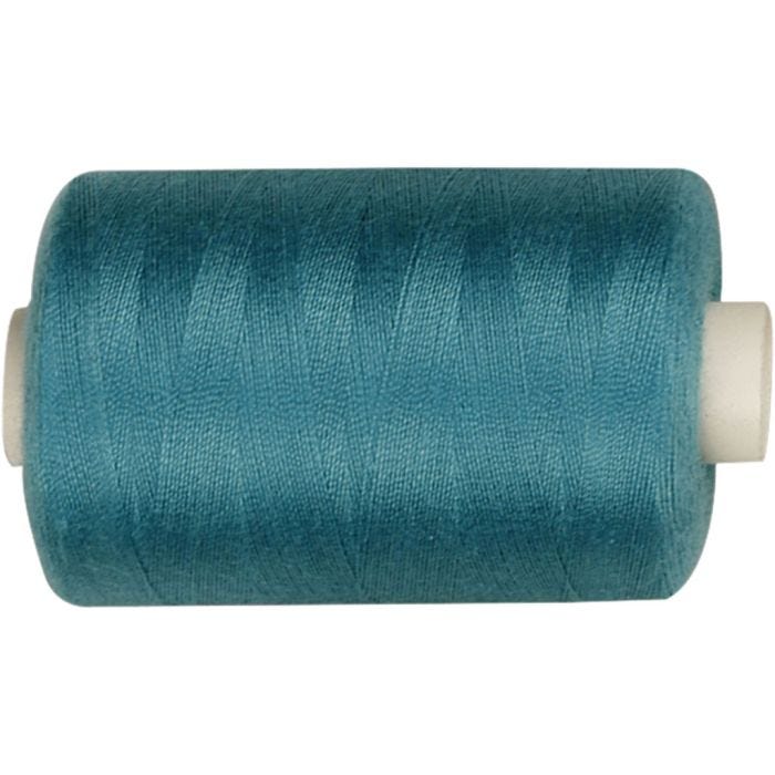 Sewing Thread, petrol, 1000 m/ 1 roll