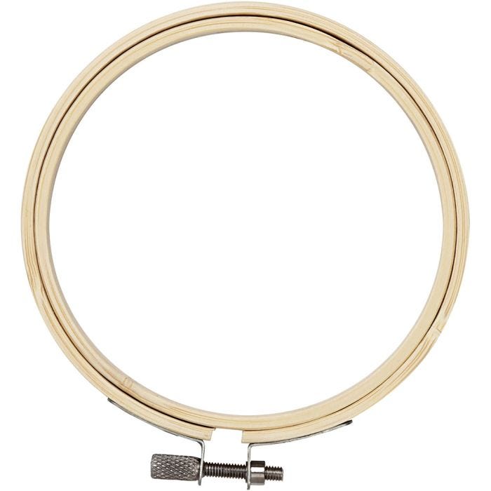 Embroidery frame, dia. 10 cm, 1 pc