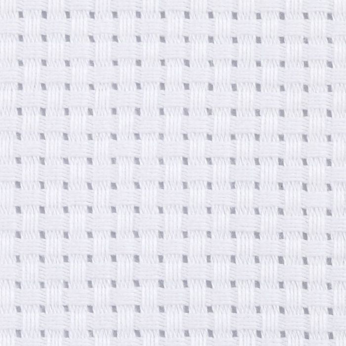 Aida Fabric, W: 150 cm, 35 squares per 10cm , white, 3 m/ 1 pack