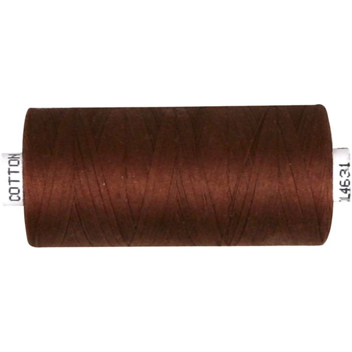 Sewing Thread, brown, 1000 m/ 1 roll