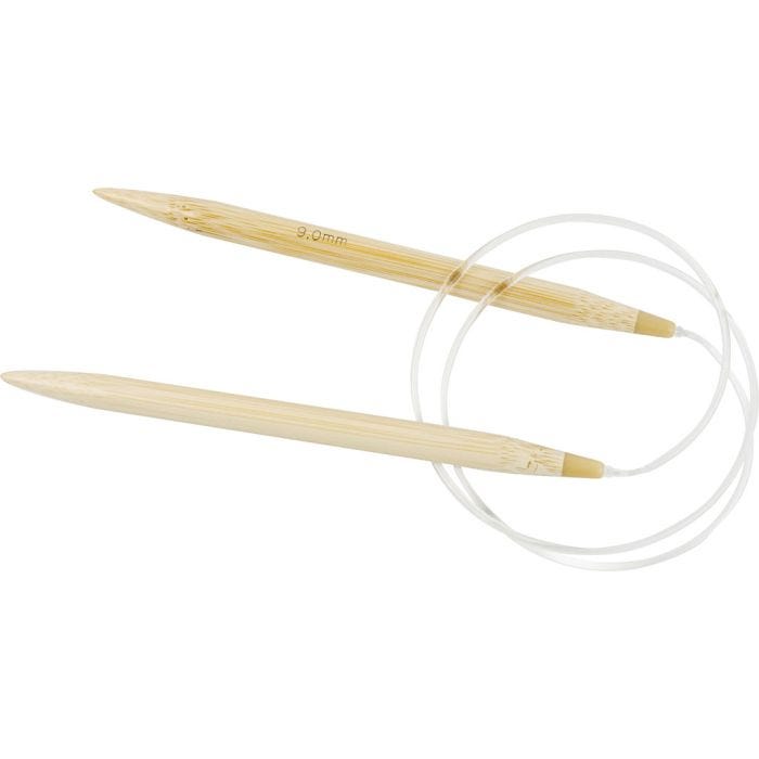 Circular Knitting Needle, L: 80 cm, size 9 mm, 1 pc