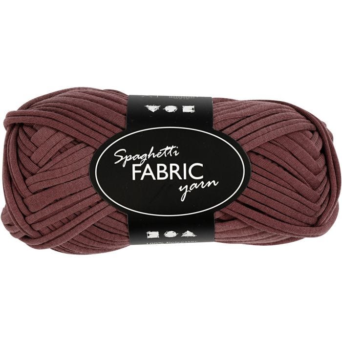 Spaghetti Yarn, L: 35 M, purple, 100 g/ 1 ball