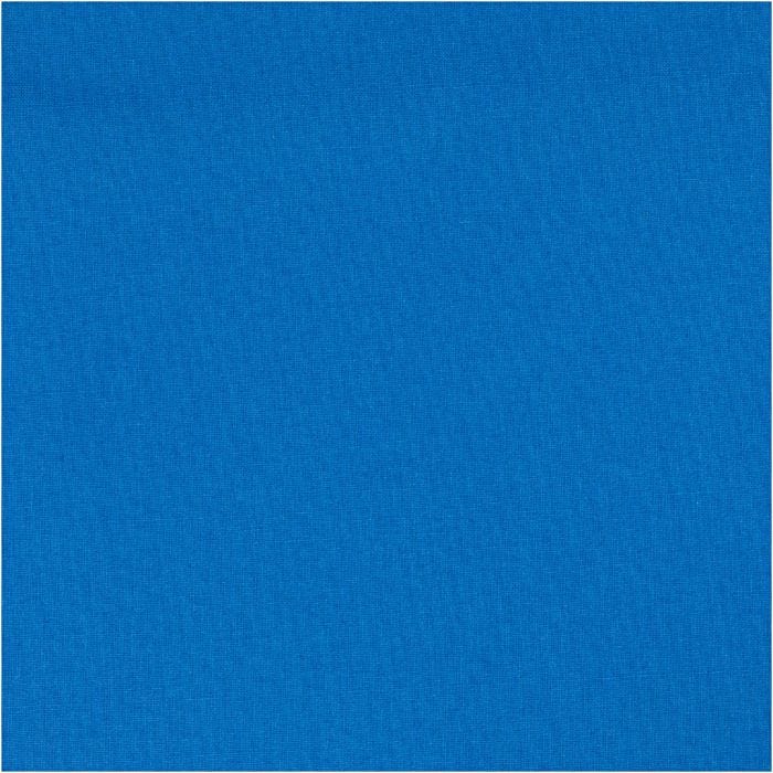 Fabric, W: 145 cm, 140 g, blue, 10 m/ 1 roll