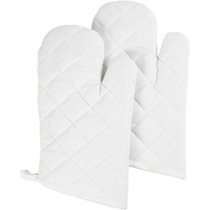 Grill Glove, size 18x28 cm, 145 g, white, 2 pc/ 1 pack