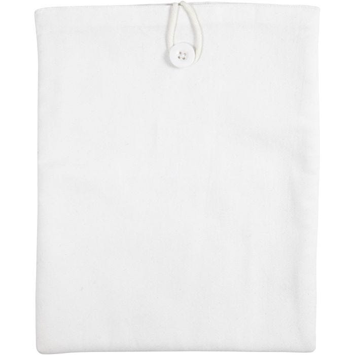 Tablet cover, 22x27 cm, white, 1 pc