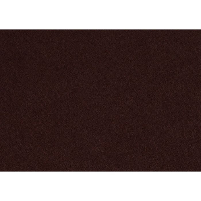 Craft felt, A4, sheet 210x297 mm, thickness 1,5-2 mm, brown, 10 sheet/ 1 pack