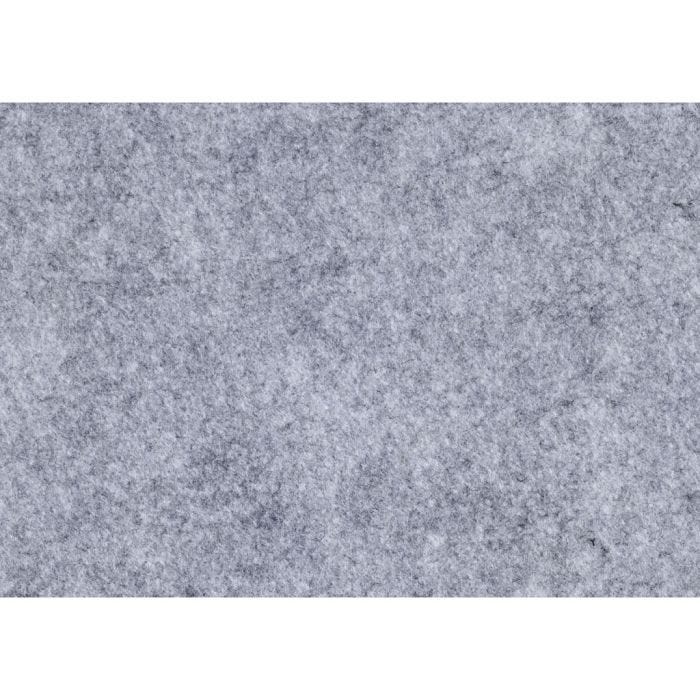 Craft felt, A4, sheet 210x297 mm, thickness 1,5-2 mm, textured, grey, 10 sheet/ 1 pack