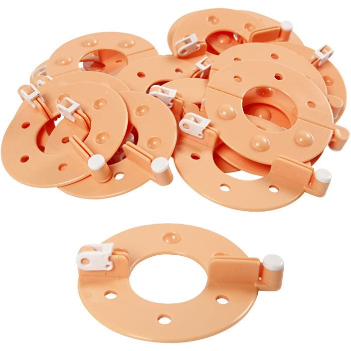 Pom-Pom Maker, dia. 7 cm, 12 pc/ 1 pack