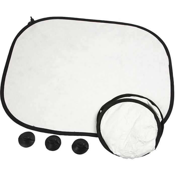 Car Sunshades, H: 35 cm, W: 44 cm, 2 pc/ 1 pack