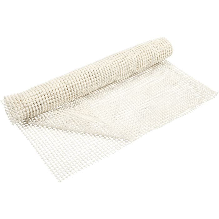 Slip Not Mat, W: 100 cm, white, 150 cm/ 1 roll