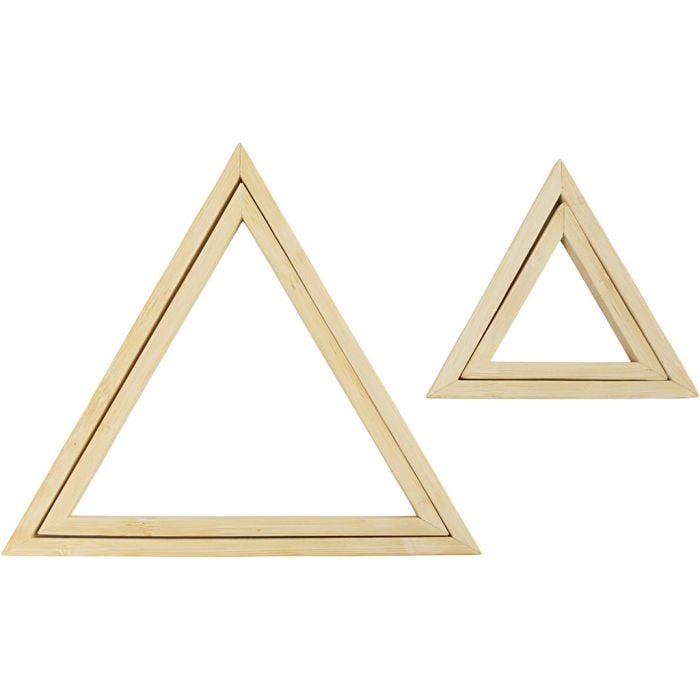 Frames, Triangle, size 9x12+18x21 cm, 2 pc/ 1 pack
