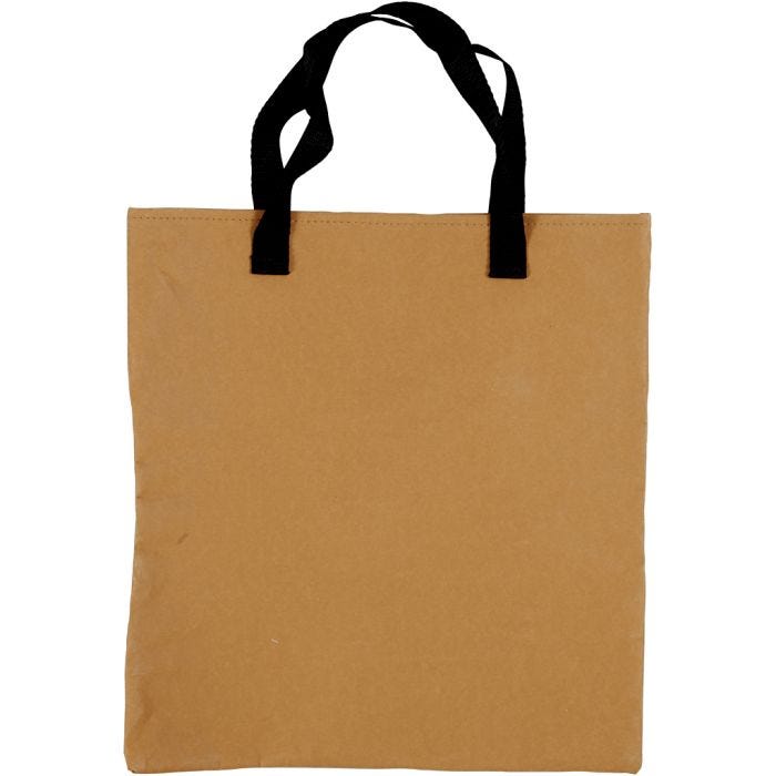 Shopping bag, 35x38 cm, light brown, 1 pc