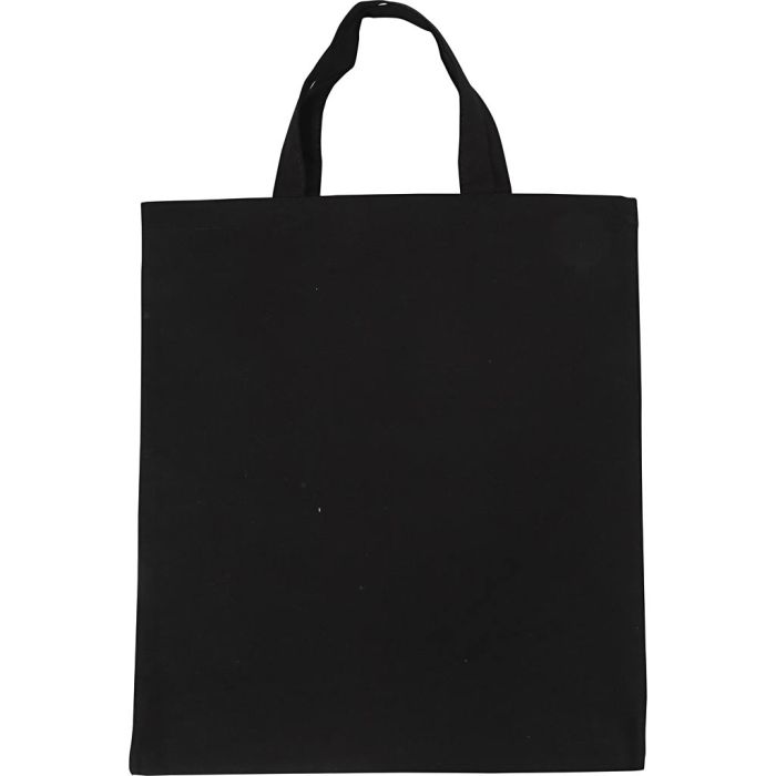 Tote Bag, size 38x42 cm, 145 g, black, 1 pc