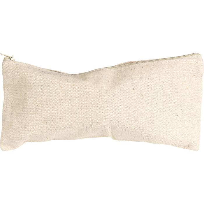 Pencil Case, size 21x9 cm, 245 g, light natural, 4pc/ 1 pack