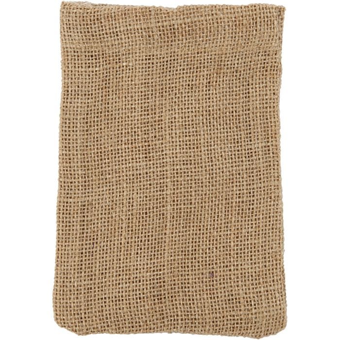 Bag, size 10x15 cm, 275 g, brown, 4pc/ 1 pack