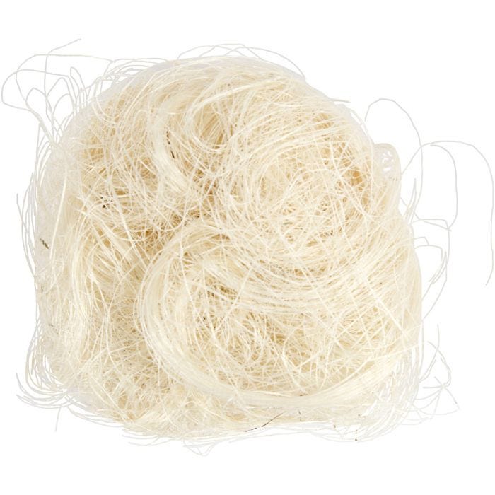 Sisal, natural, 8 g/ 1 pack
