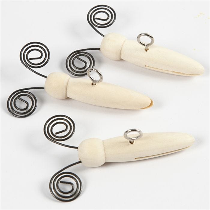 Butterfly Body, L: 5,5 cm, dia. 15 mm, 5 pc/ 1 pack