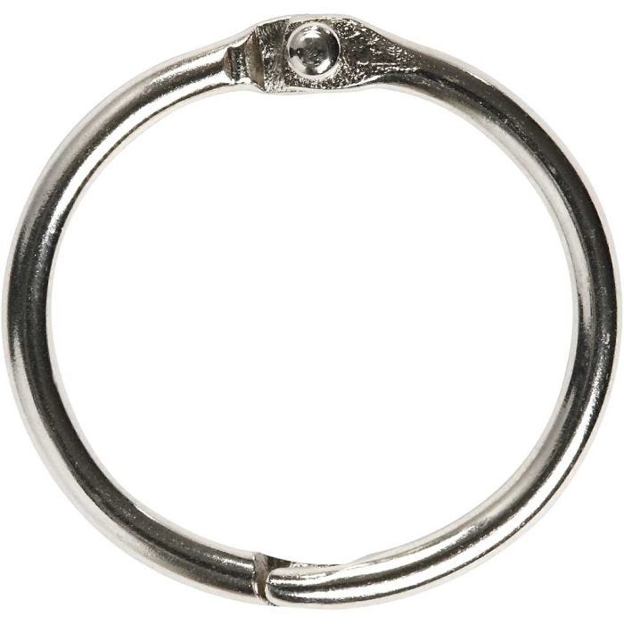 Book Ring, 25 mm, 2,7 mm, 10pc/ 1 pack