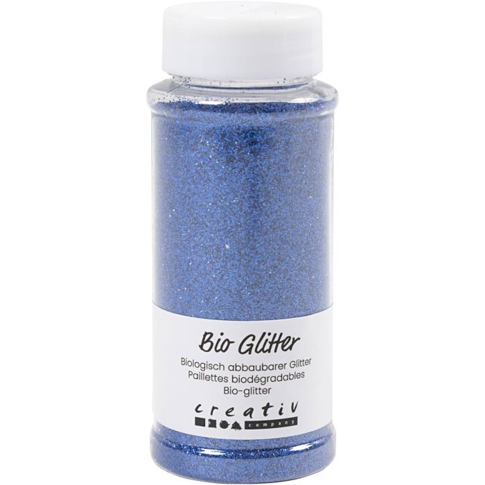 Bio Sparkles, blue, 140 ml/ 1 tub
