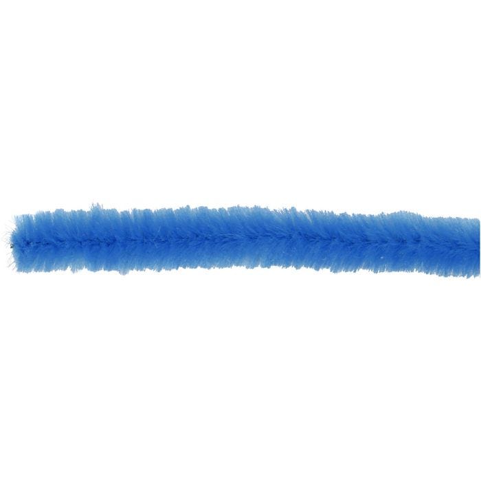 Pipe Cleaners, L: 30 cm, thickness 15 mm, dark blue, 15 pc/ 1 pack