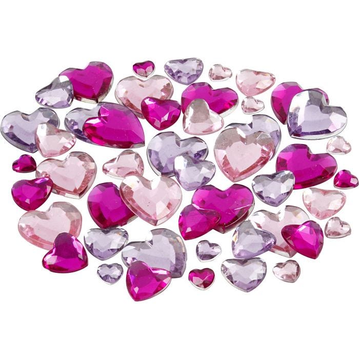 Rhinestones, 6+10+14 mm, purple, 252pc/ 1 pack